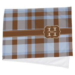 Two Color Plaid Cooling Towel (Personalized)