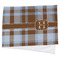 Two Color Plaid Cooling Towel (Personalized)