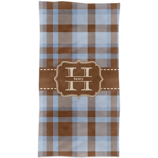 Two Color Plaid Crib Comforter/Quilt - Apvl