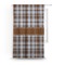 Two Color Plaid Curtain