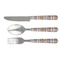 Two Color Plaid Cutlery Set (Personalized)