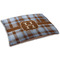 Two Color Plaid Dog Beds - SMALL
