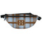 Two Color Plaid Fanny Pack - Front