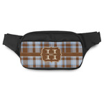 Two Color Plaid Fanny Pack (Personalized)
