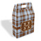 Two Color Plaid Gable Favor Box (Personalized)