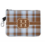 Two Color Plaid Zip ID Case (Personalized)