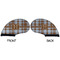 Two Color Plaid Golf Club Covers - APPROVAL