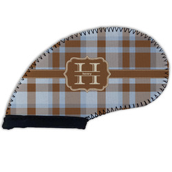 Two Color Plaid Golf Club Iron Cover - Single (Personalized)