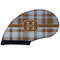 Two Color Plaid Golf Club Covers - FRONT