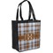 Two Color Plaid Grocery Bag - Main