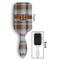 Two Color Plaid Hair Brush - Approval