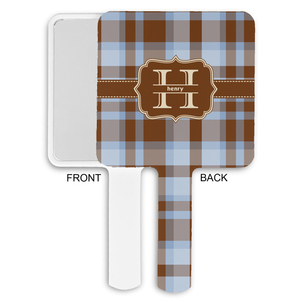 Two Color Plaid Hand Mirrors - Approval