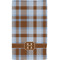 Two Color Plaid Hand Towel (Personalized) Full