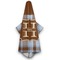 Two Color Plaid Hooded Towel - Hanging