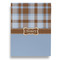 Two Color Plaid House Flags - Double Sided - BACK