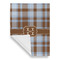 Two Color Plaid House Flags - Single Sided - FRONT FOLDED
