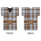Two Color Plaid Jersey Bottle Cooler - APPROVAL
