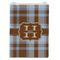 Two Color Plaid Jewelry Gift Bag - Gloss - Front