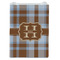 Two Color Plaid Jewelry Gift Bag - Matte - Front