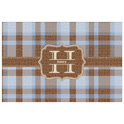 Two Color Plaid 1014 pc Jigsaw Puzzle (Personalized)