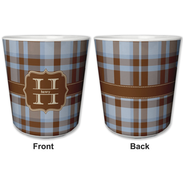 Two Color Plaid Kids Cup - APPROVAL