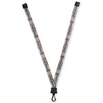 Two Color Plaid Lanyard (Personalized)