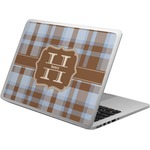 Two Color Plaid Laptop Skin - Custom Sized (Personalized)