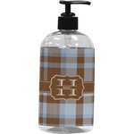 Two Color Plaid Plastic Soap / Lotion Dispenser (Personalized)