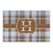 Two Color Plaid Large Rectangle Car Magnets- Front/Main/Approval