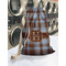 Two Color Plaid Laundry Bag in Laundromat