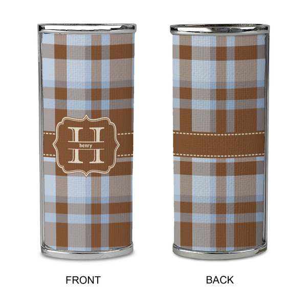 Two Color Plaid Lighter Case - APPROVAL