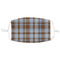 Two Color Plaid Mask1 Adult Large