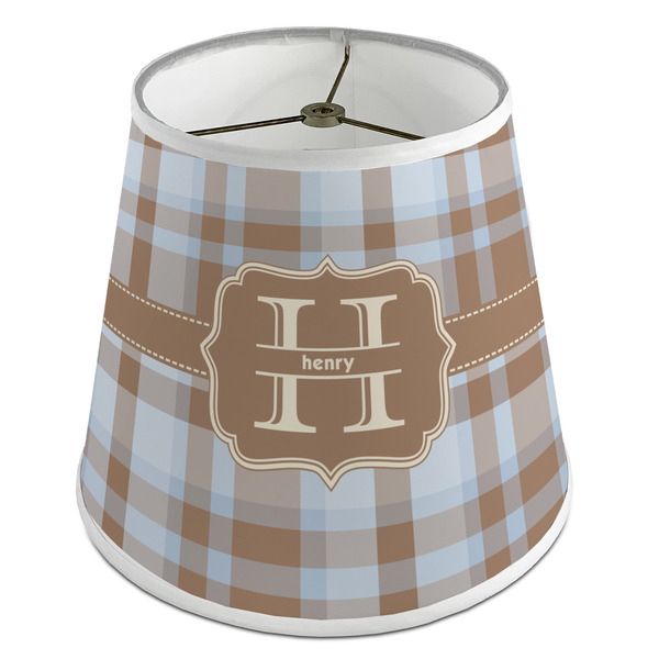Custom Two Color Plaid Empire Lamp Shade (Personalized)