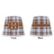 Two Color Plaid Poly Film Empire Lampshade - Approval