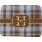 Two Color Plaid Memory Foam Bath Mat - 48"x36" (Personalized)