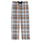 Two Color Plaid Mens Pajama Pants - XS