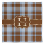 Two Color Plaid Microfiber Dish Towel (Personalized)