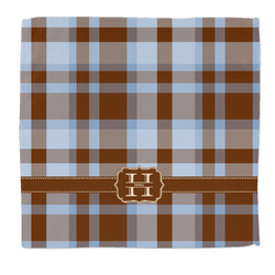 Two Color Plaid Microfiber Dish Rag (Personalized)