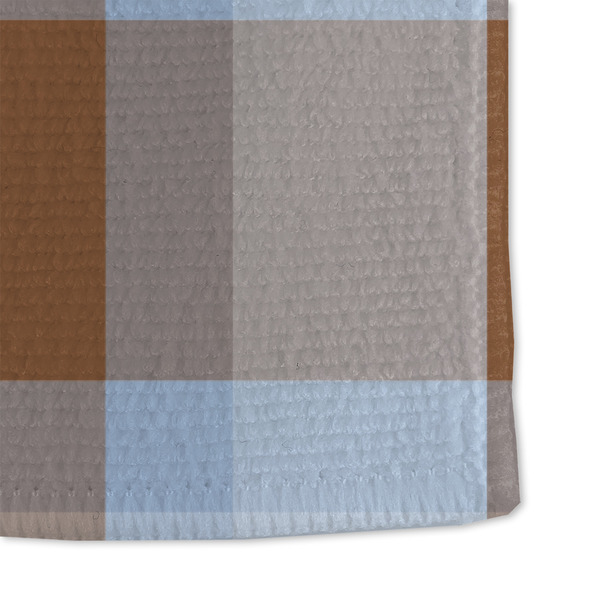 Two Color Plaid Microfiber Dish Towel - DETAIL