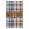 Two Color Plaid Microfiber Golf Towel (Personalized)