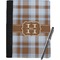 Two Color Plaid Notebook