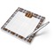 Two Color Plaid Notepad - Main