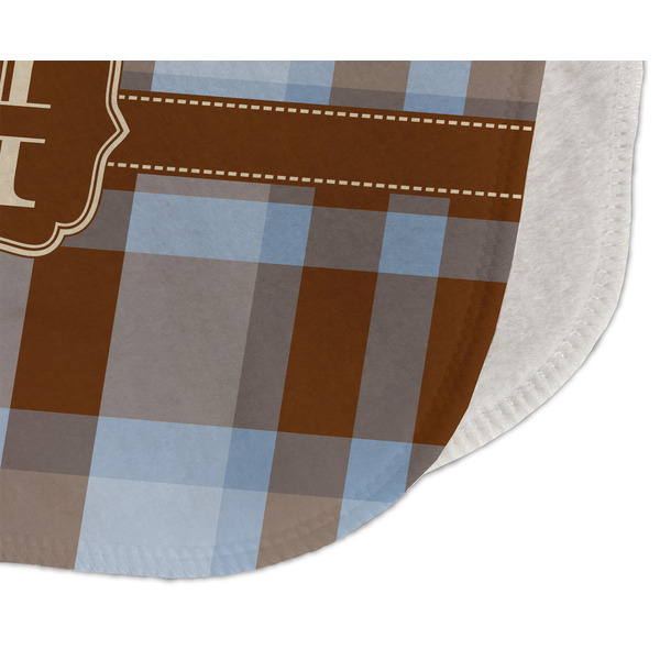 Two Color Plaid Old Burp Detail