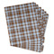 Two Color Plaid Page Dividers - Set of 6 - Main/Front