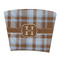Two Color Plaid Party Cup Sleeves - without bottom - FRONT (flat)