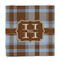 Two Color Plaid Party Favor Gift Bag - Gloss - Front