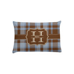 Two Color Plaid Pillow Case - Toddler (Personalized)