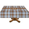 Two Color Plaid Rectangular Tablecloths (Personalized)