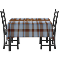 Two Color Plaid Tablecloth (Personalized)
