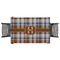 Two Color Plaid Rectangular Tablecloths - Top View